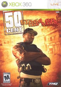 50 Cent: Blood on the Sand PAL Xbox 360 PAL box art
